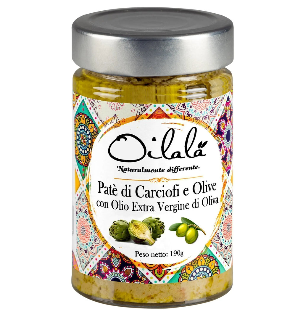 Pasta de masline si anghinare, 190 gr - Oilala