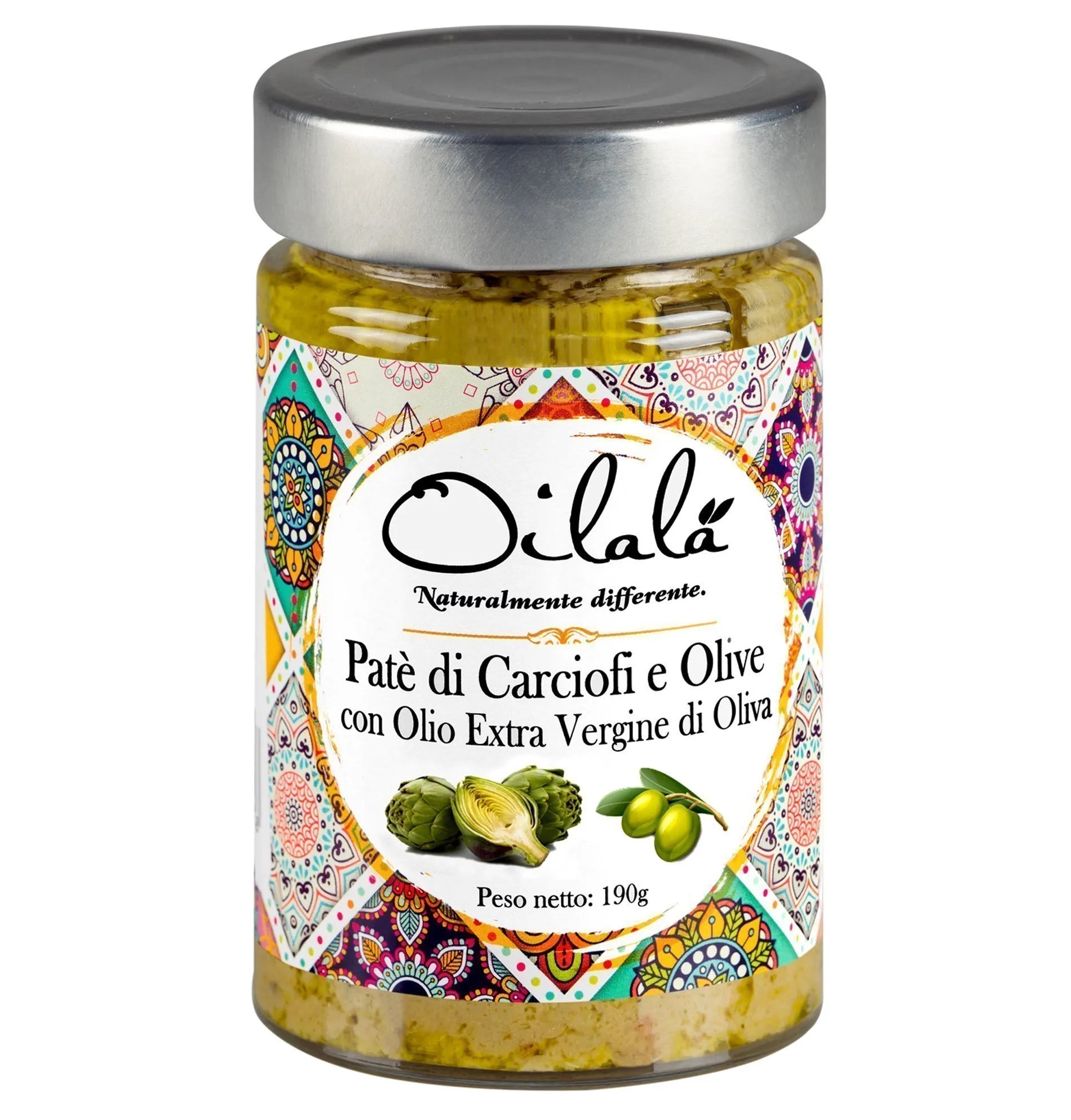 Pasta de masline si anghinare, 190 gr - Oilala