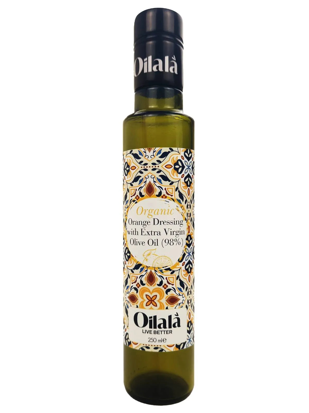 Ulei de măsline extravirgin organic cu aromă de portocala, 250 ml, Oilalá