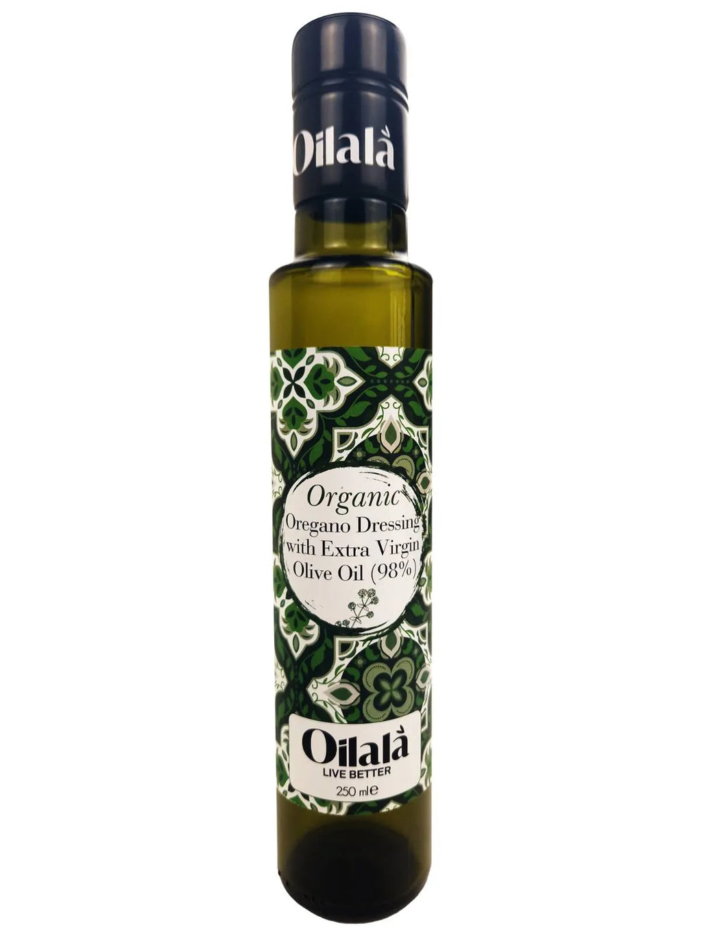 Ulei de măsline extravirgin organic cu aromă de oregano, 250 ml, Oilalá