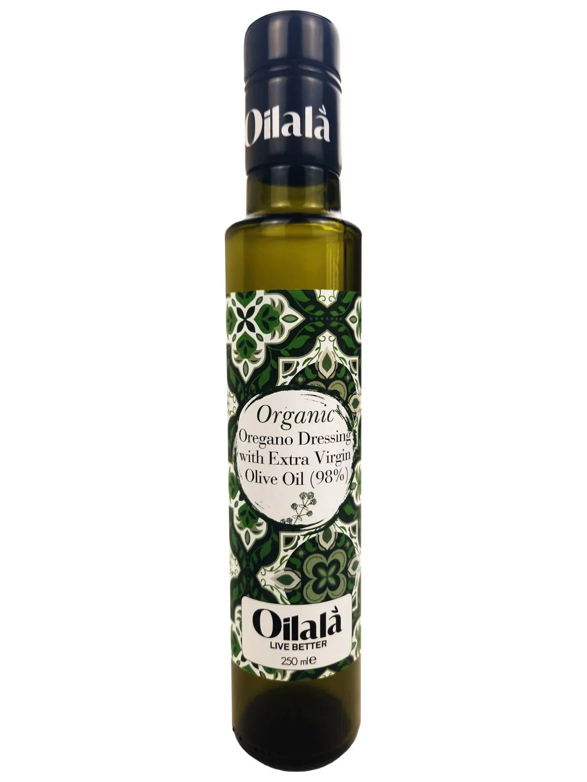 Ulei de măsline extravirgin organic cu aromă de oregano, 250 ml, Oilalá