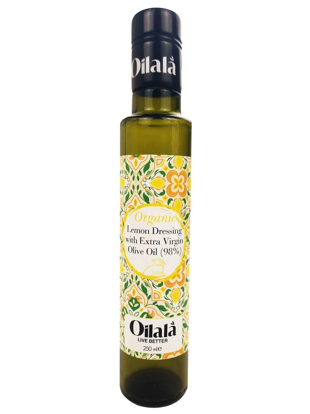 Ulei de măsline extravirgin organic cu aromă de lamaie, 250 ml, Oilalá