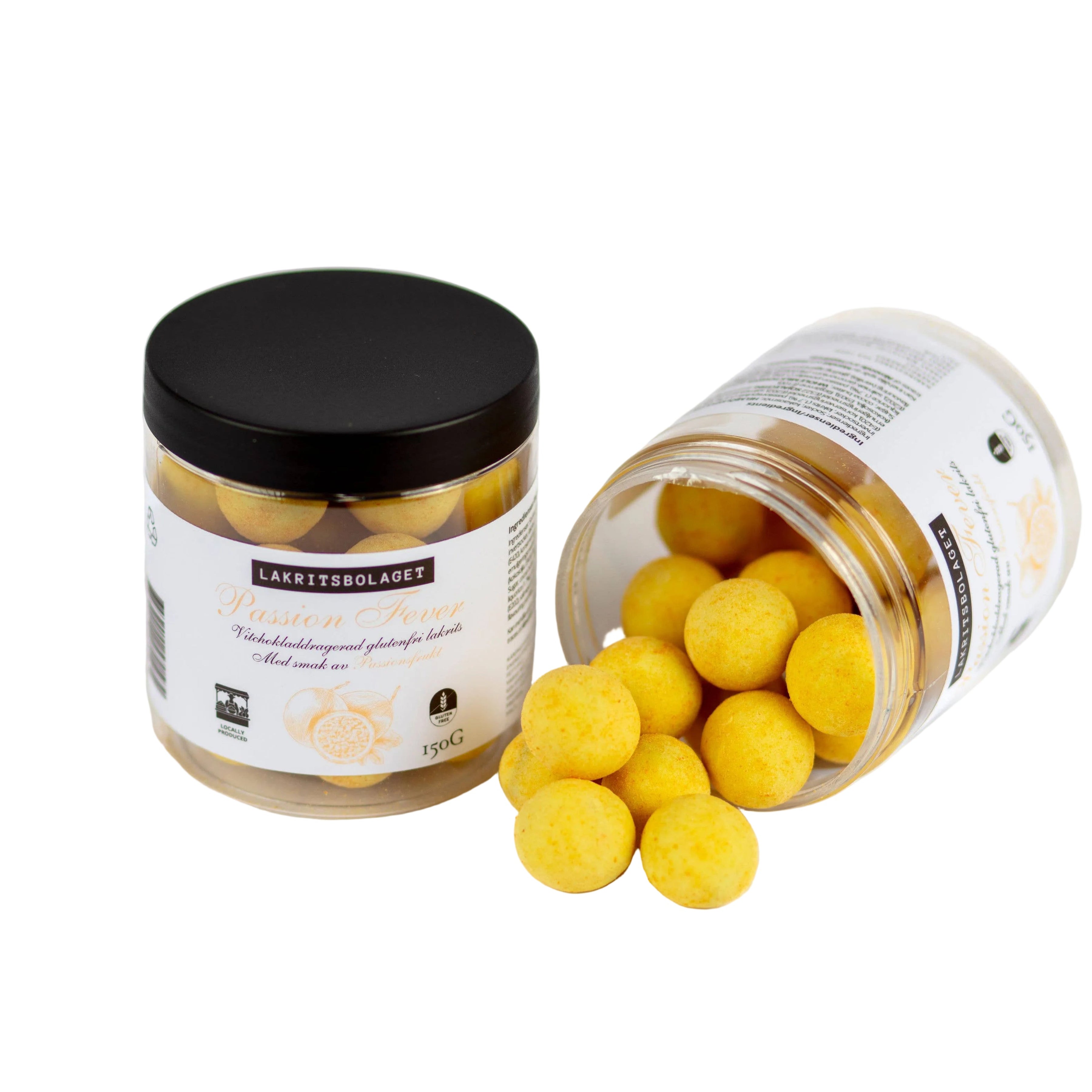 FEBRA PASIUNII | Lemn dulce fără gluten cu fructul pasiunii, 150gr Lakritsbolaget
