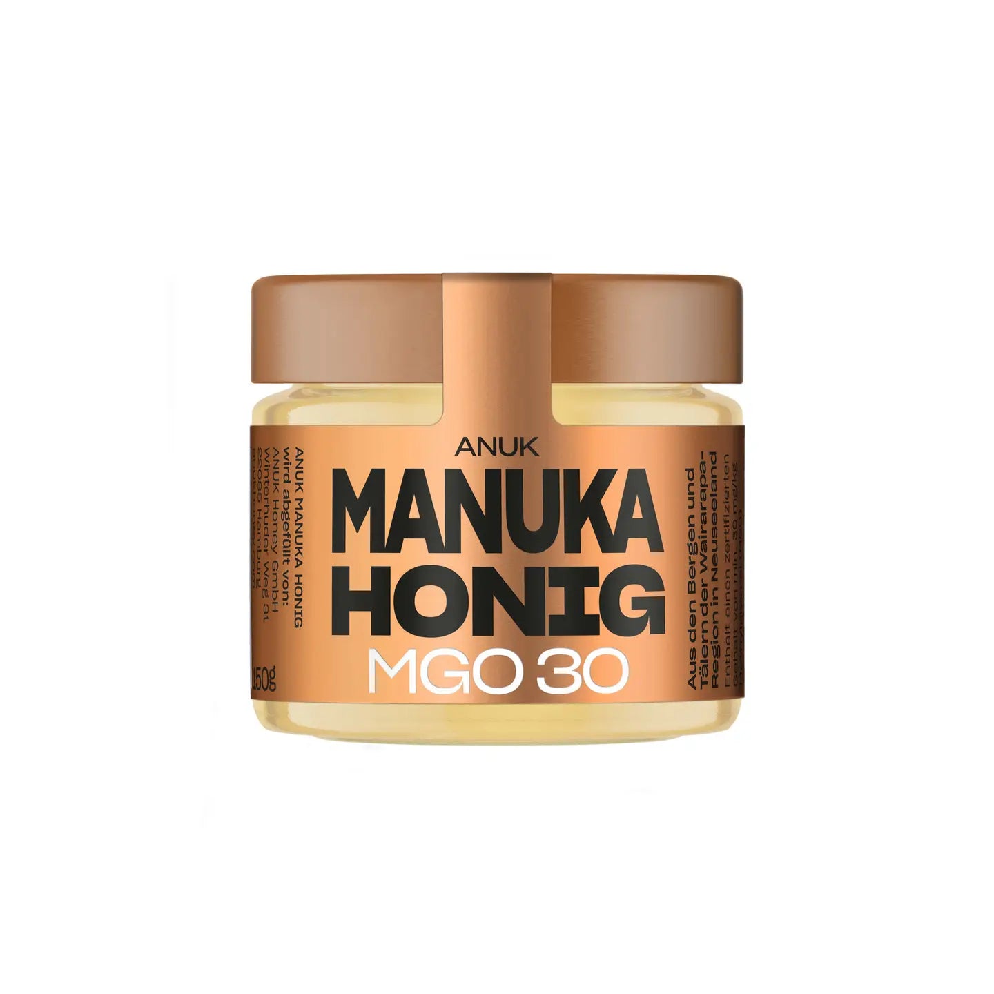 Miere de Manuka MGO30, 150gr Anuk