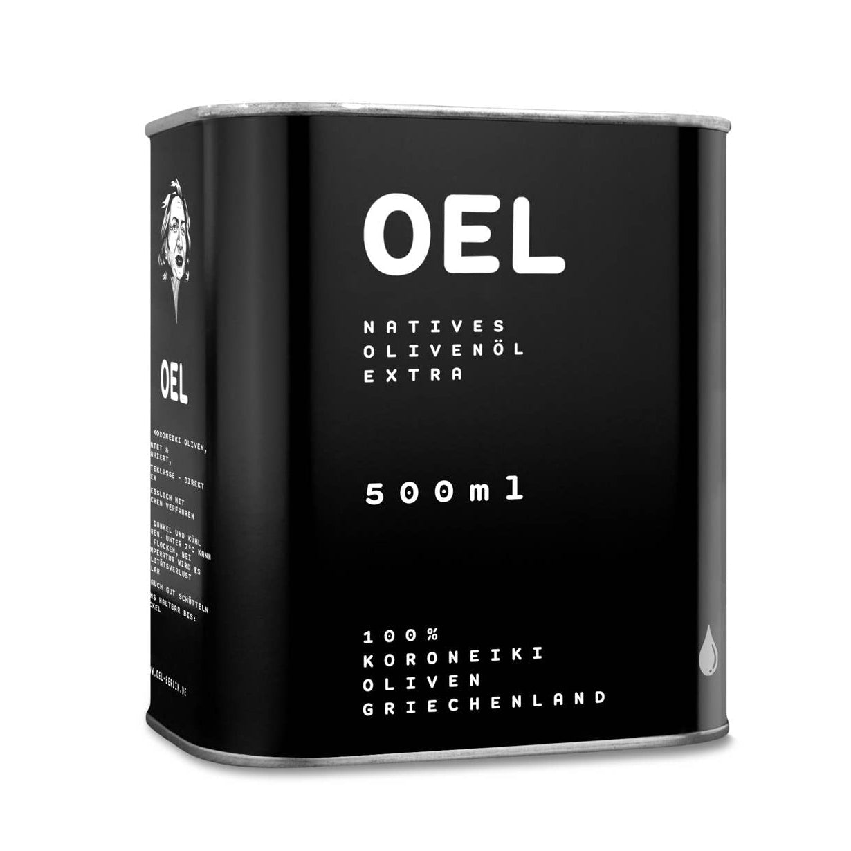 Ulei de măsline extravirgin organic din Grecia, 500ml O.E.L. - Thalassa