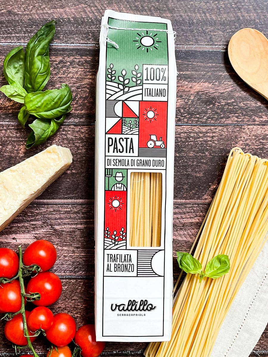 Spaghete - paste artizanale 100% italiene, 500gr Vallillo