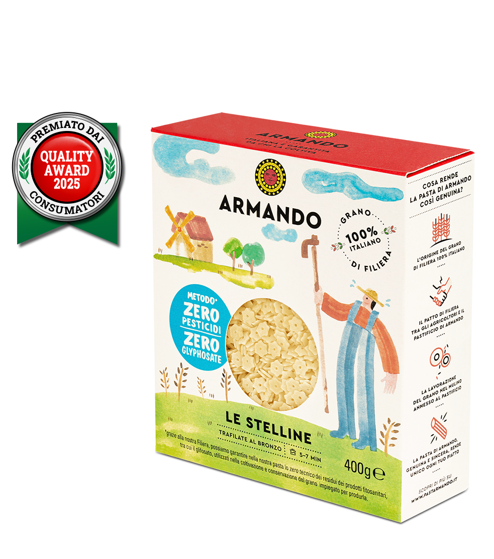 Paste copii Le stelline, 400 gr - Armando