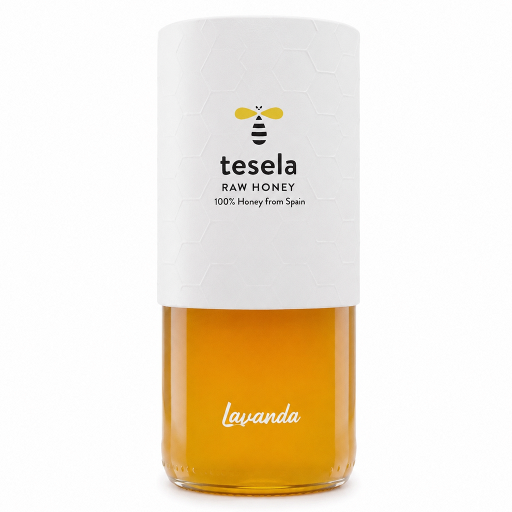 Miere de Albine cu Lavandă Pură Ediție Soare, 320gr Tesela