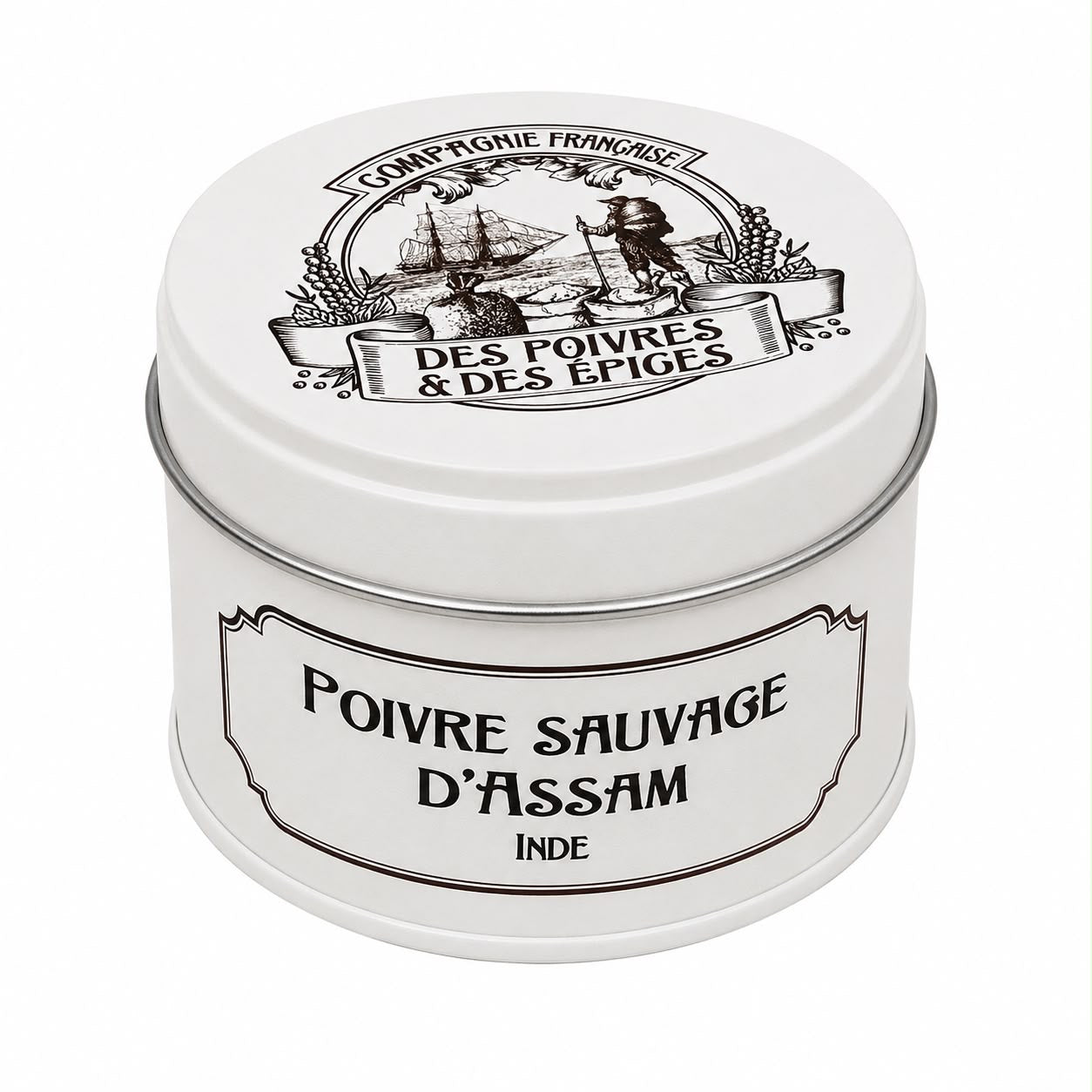 Piper sălbatic Assam, 40gr Compagnie Française des Poivres et Epices