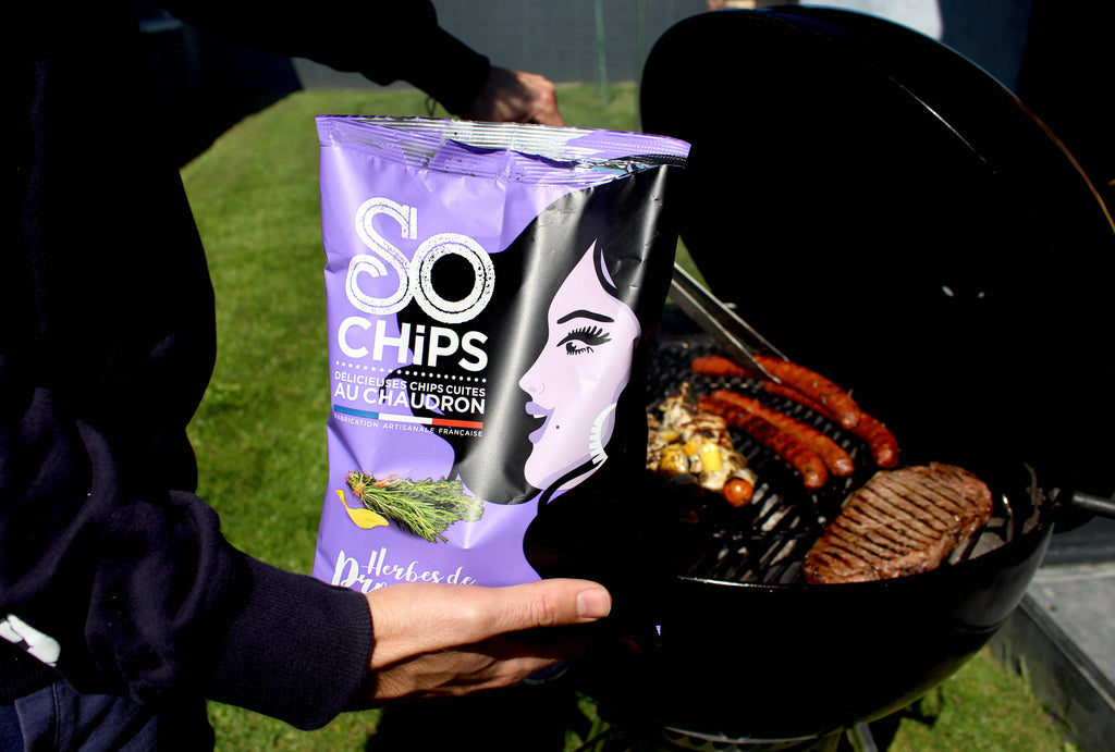 Chipsuri cu ierburi de Provence, 125gr So Chips