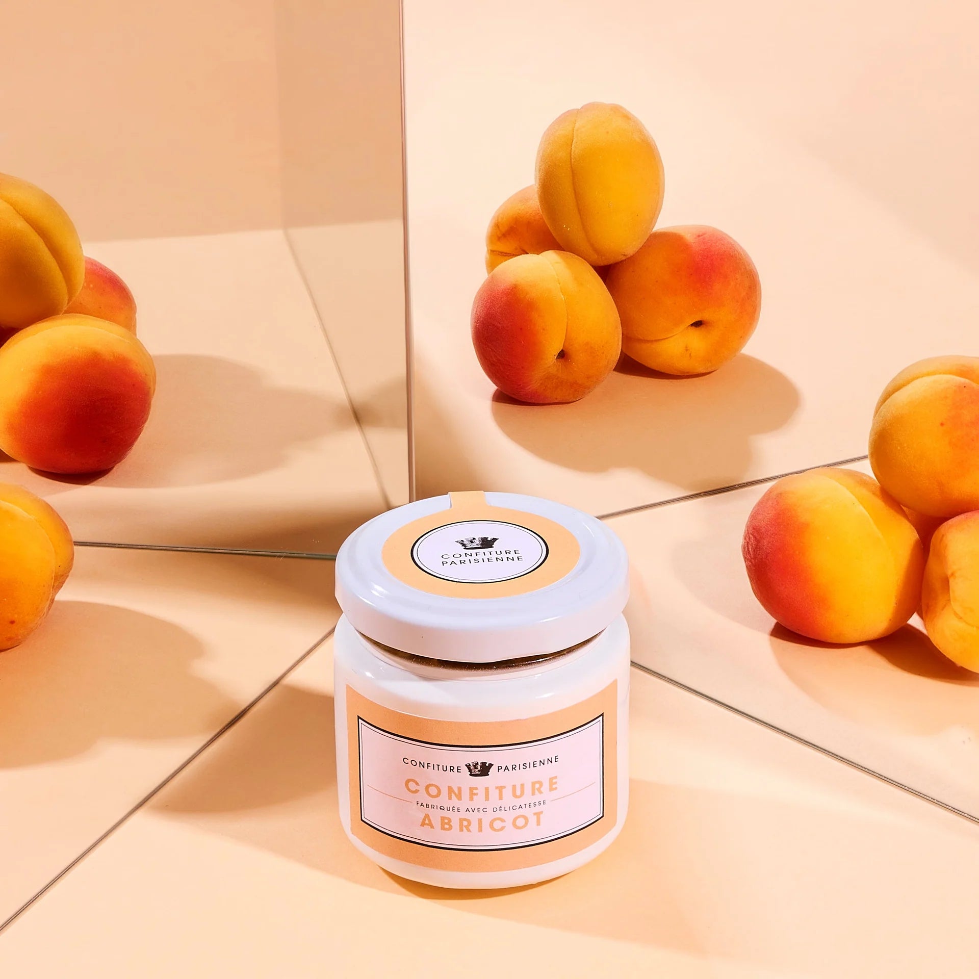 Dulceață Bio de Caise Confiture Parisienne L'Unique Abricot, 100g