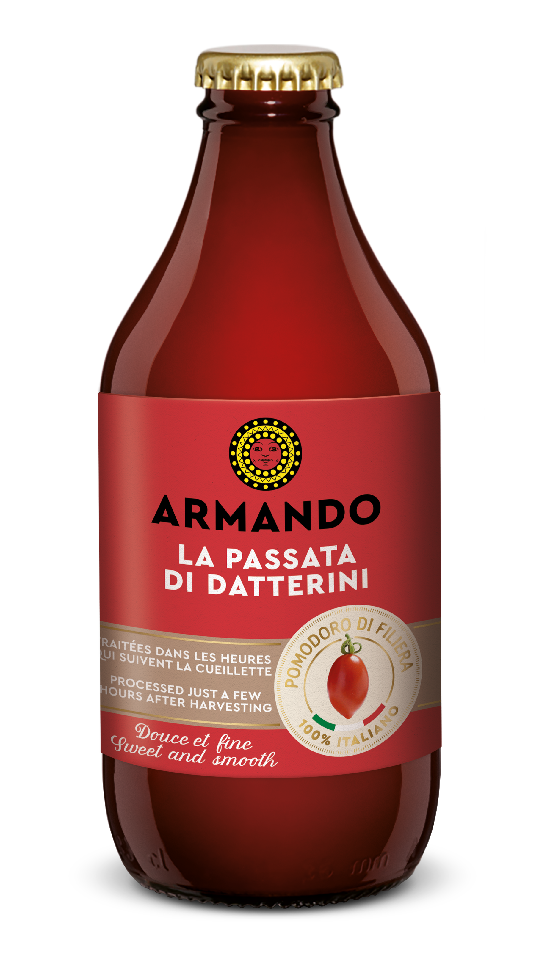 Sos de rosii Datterini, 320 gr - Armando