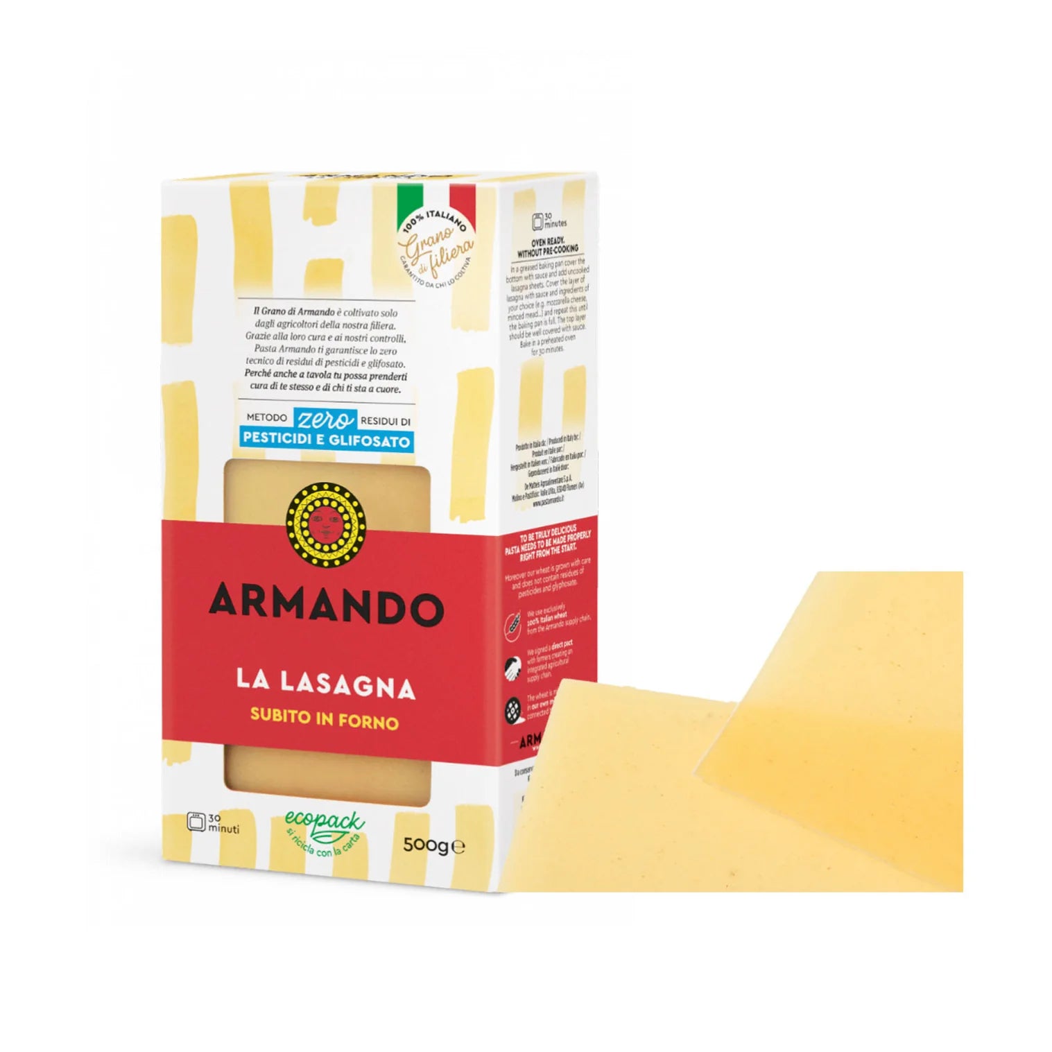 Paste La Lasagna, 500 gr - Armando