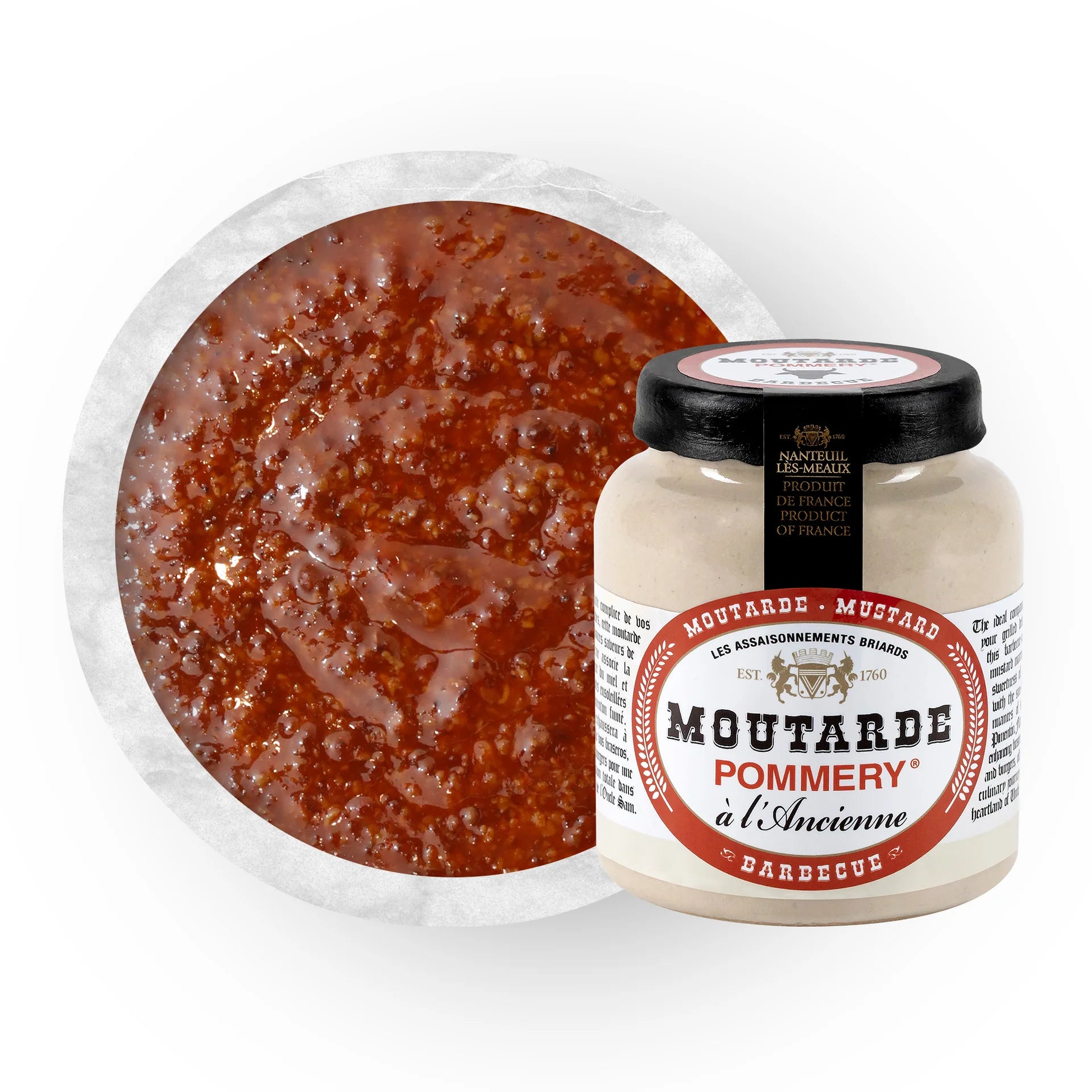 Muștarul Pommery® Barbecue 100 g -  Moutarde de Meaux® Pommery®