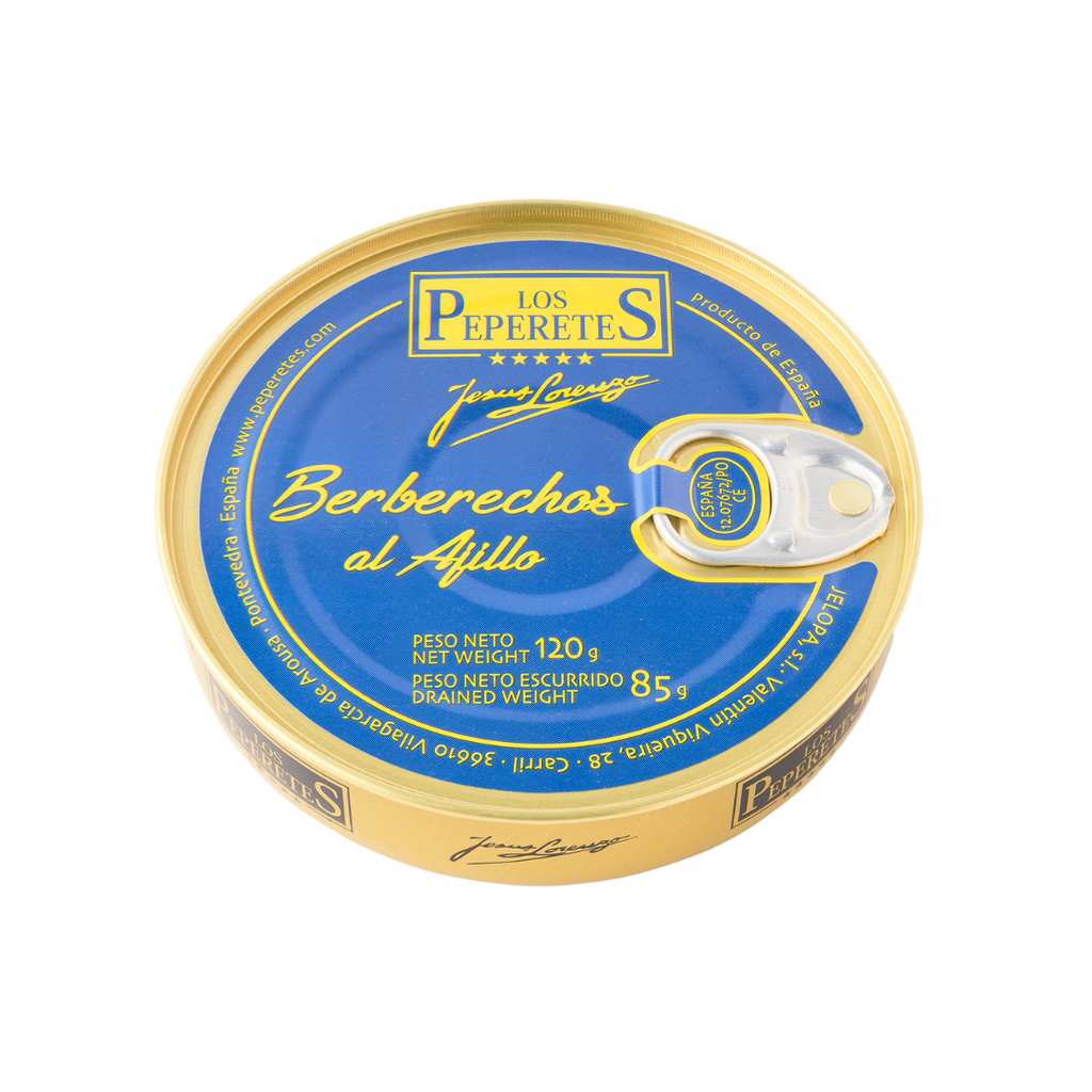 Scoici  în  sos de usturoi -120gr Los Peperetes