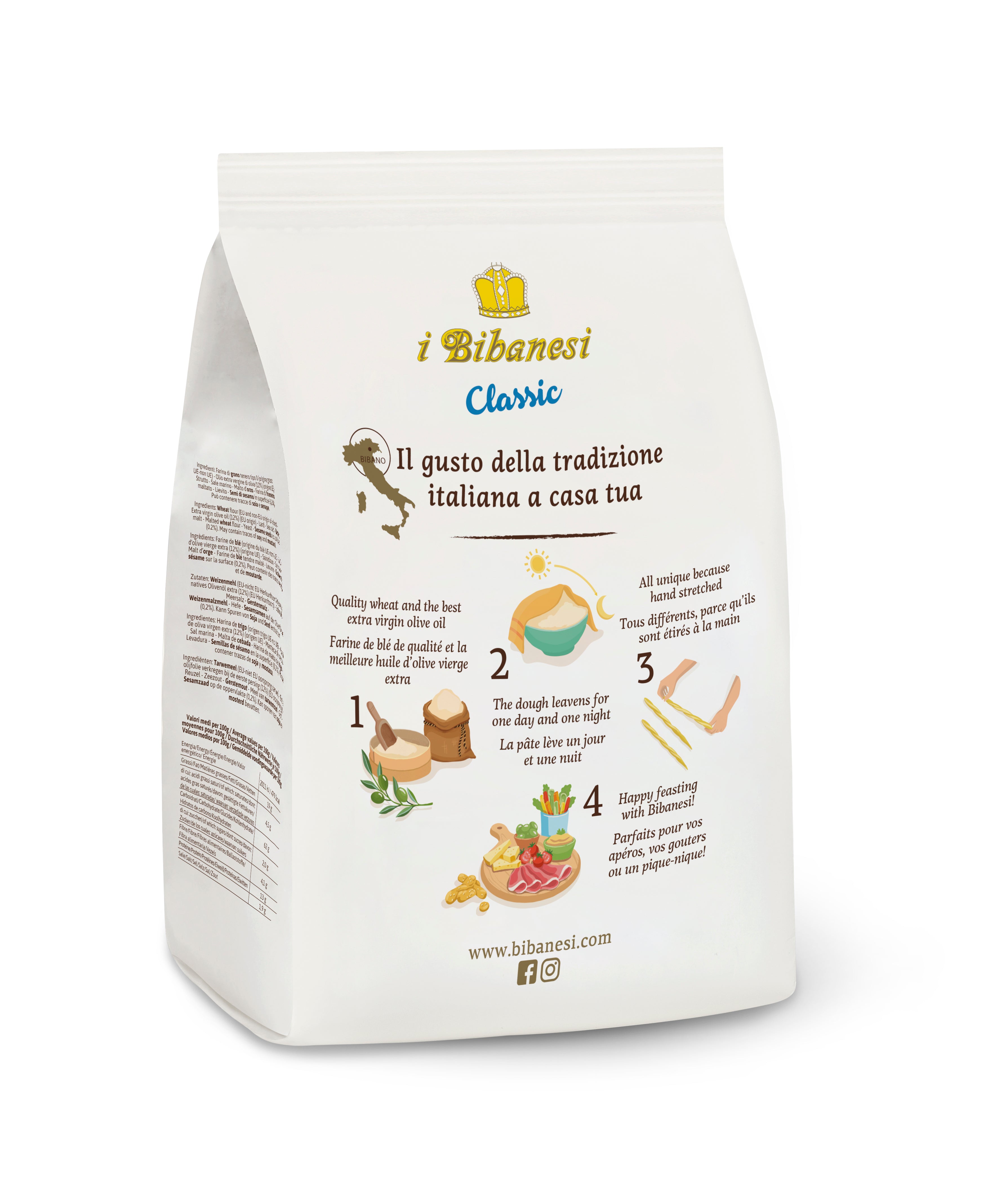 Grisine Classic, 100 gr - Bibanesi