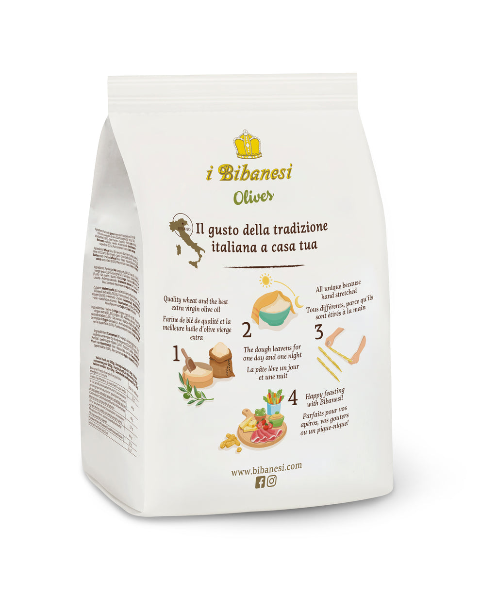 Grisine cu Masline, 100 gr - Bibanesi