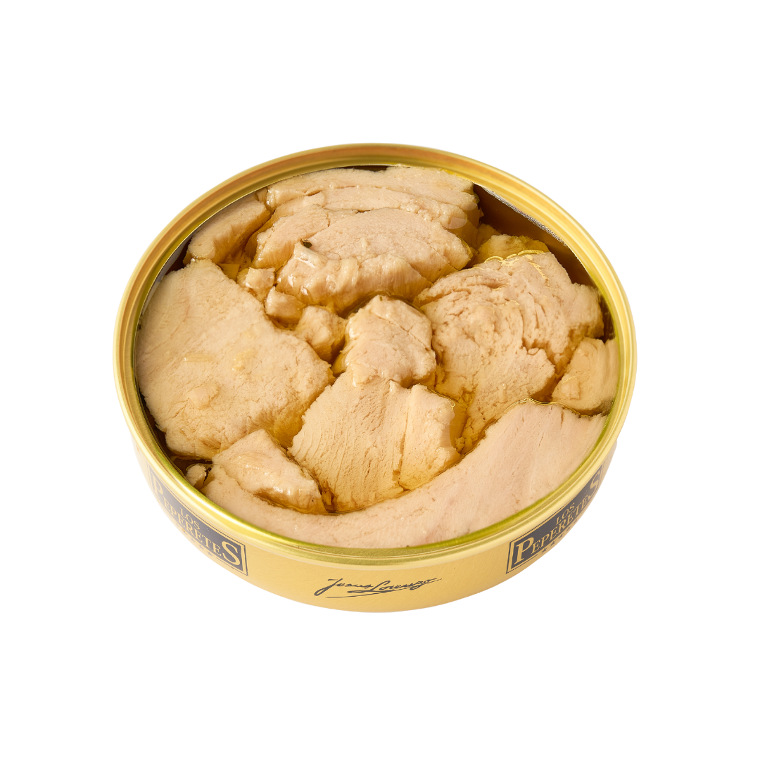 Ton alb nordic în ulei de măsline - 120gr Los Peperetes
