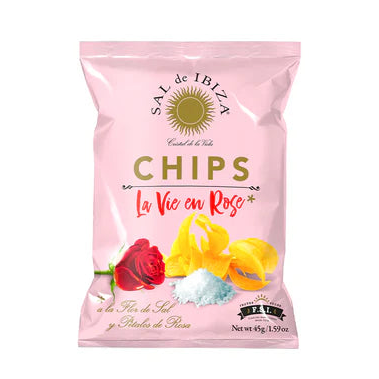 Chips SAL de IBIZA "La Vie en Rose", 45g