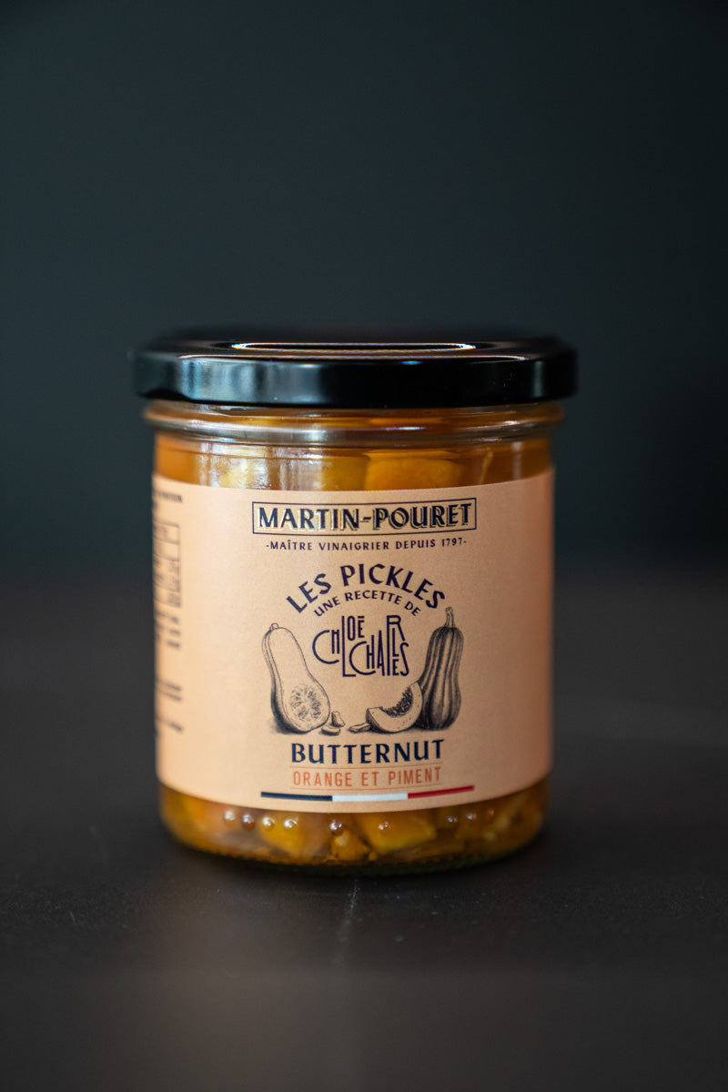 Murături de dovleac butternut, portocală și ardei iute, 90 g, Martin Pouret, Franța