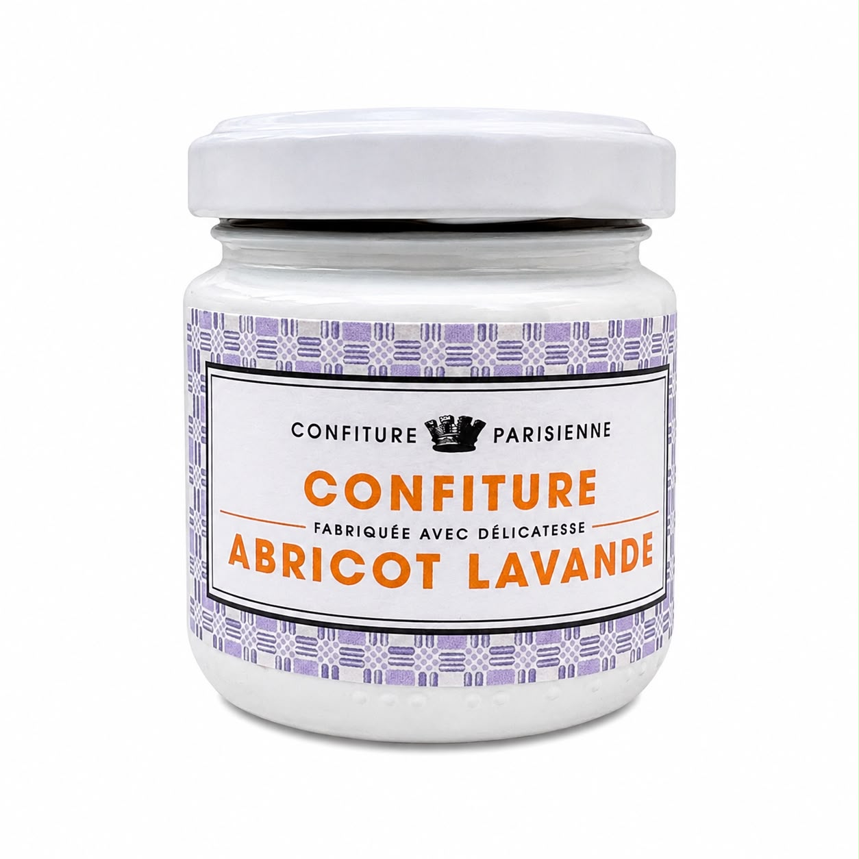 Dulceață Artizanală de Caise și Lavandă Confiture Parisienne Abricot Lavande, 100g