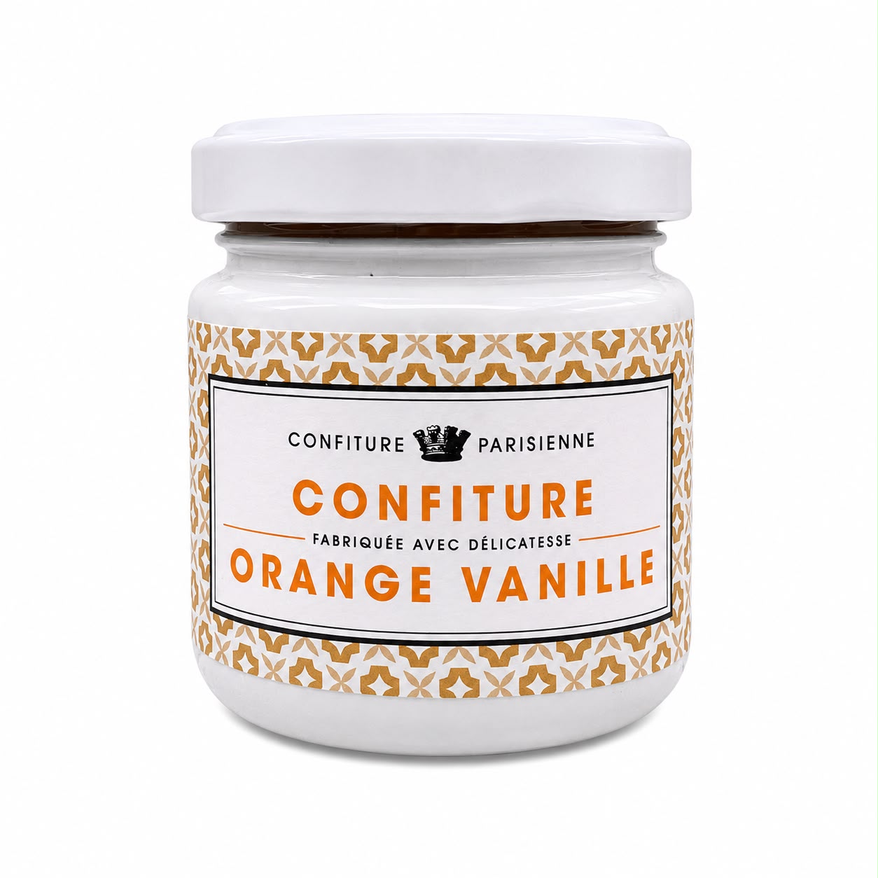 Dulceață Artizanală de Portocale și Vanilie Confiture Parisienne Orange Vanille, 100g
