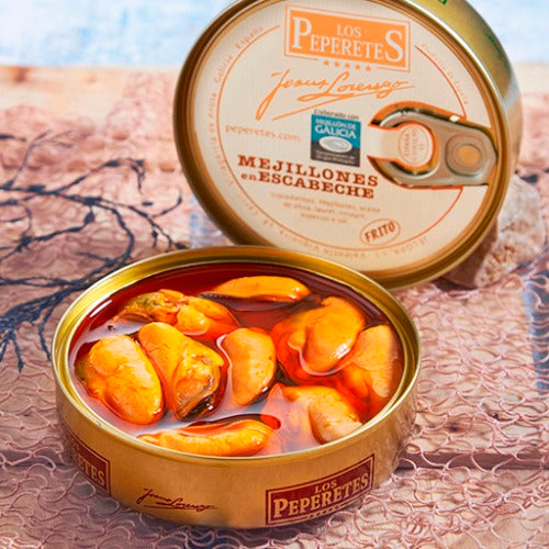 Midii murate 12-14 bucăți - 120gr los Peperetes