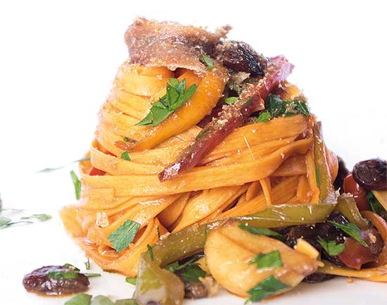 Paste Fettuccine cu ardei iute, 250 gr - La Campofilone