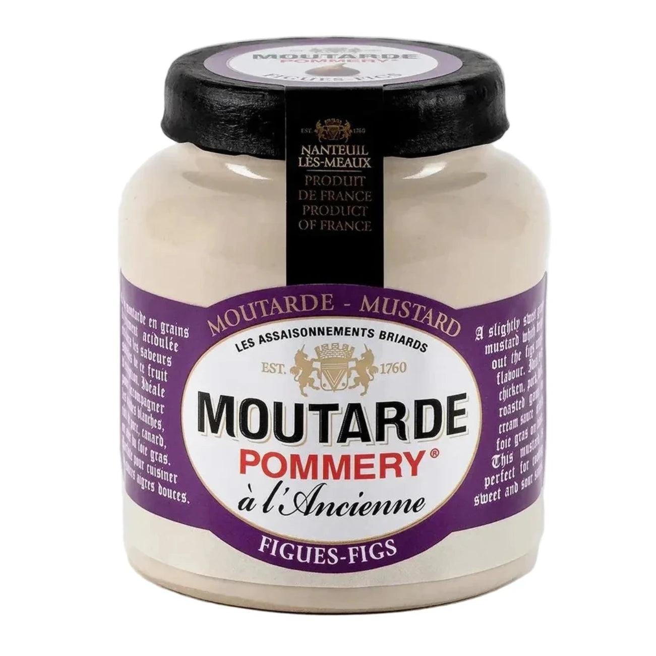 Muștarul cu smochine Pommery® 100 g -  Moutarde de Meaux® Pommery®