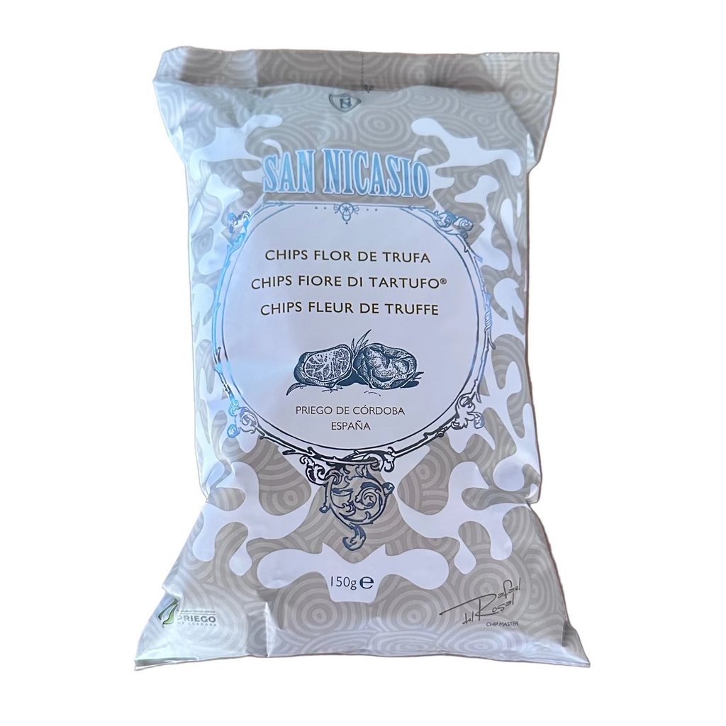 Chipsuri de cartofi cu aromă de trufe - 150 gr San Nicasio