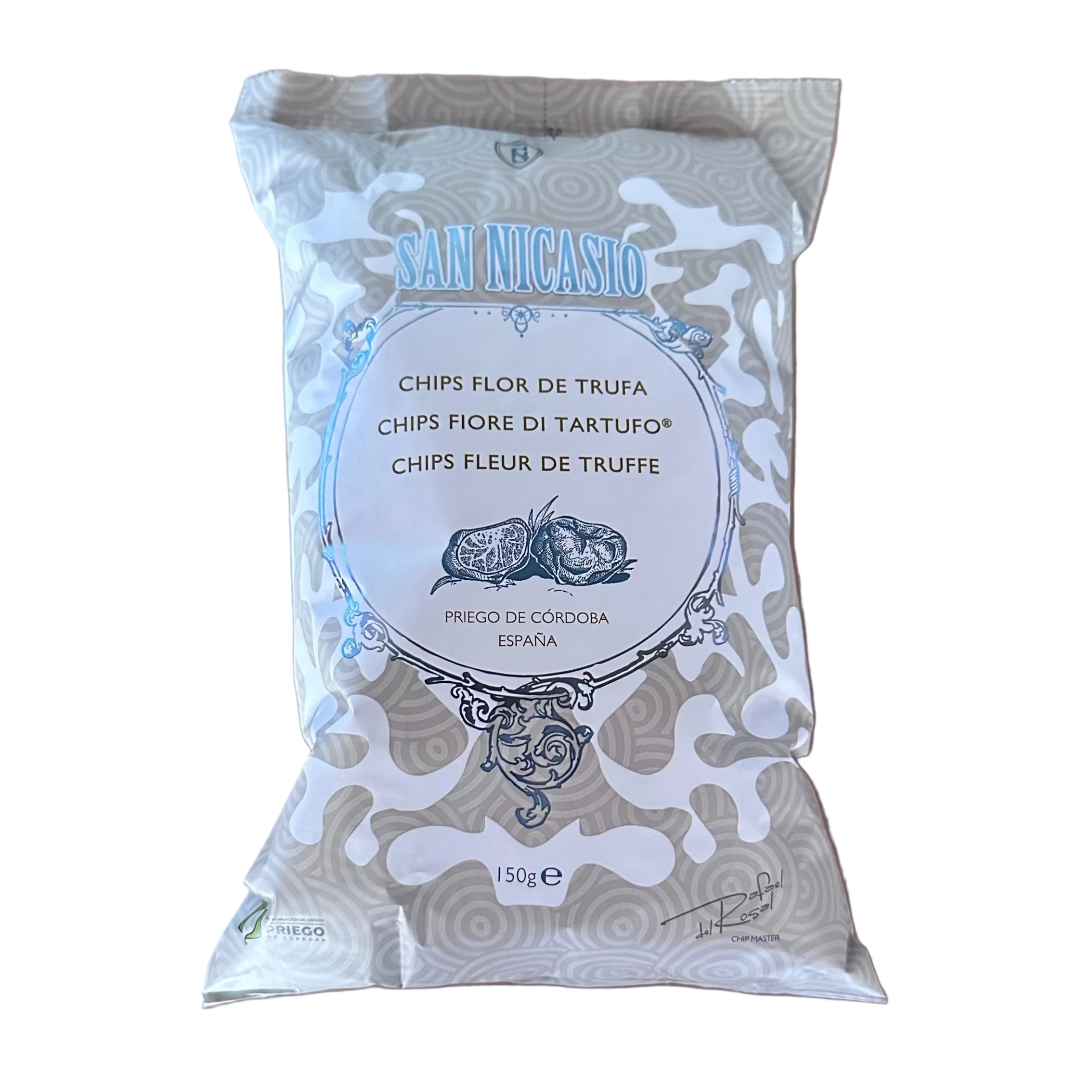 Chipsuri de cartofi cu aromă de trufe - 150 gr San Nicasio
