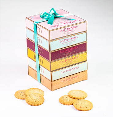 Biscuiți Sablés natur cu unt proaspăt, 100 g, Le Sablésienne, Franța