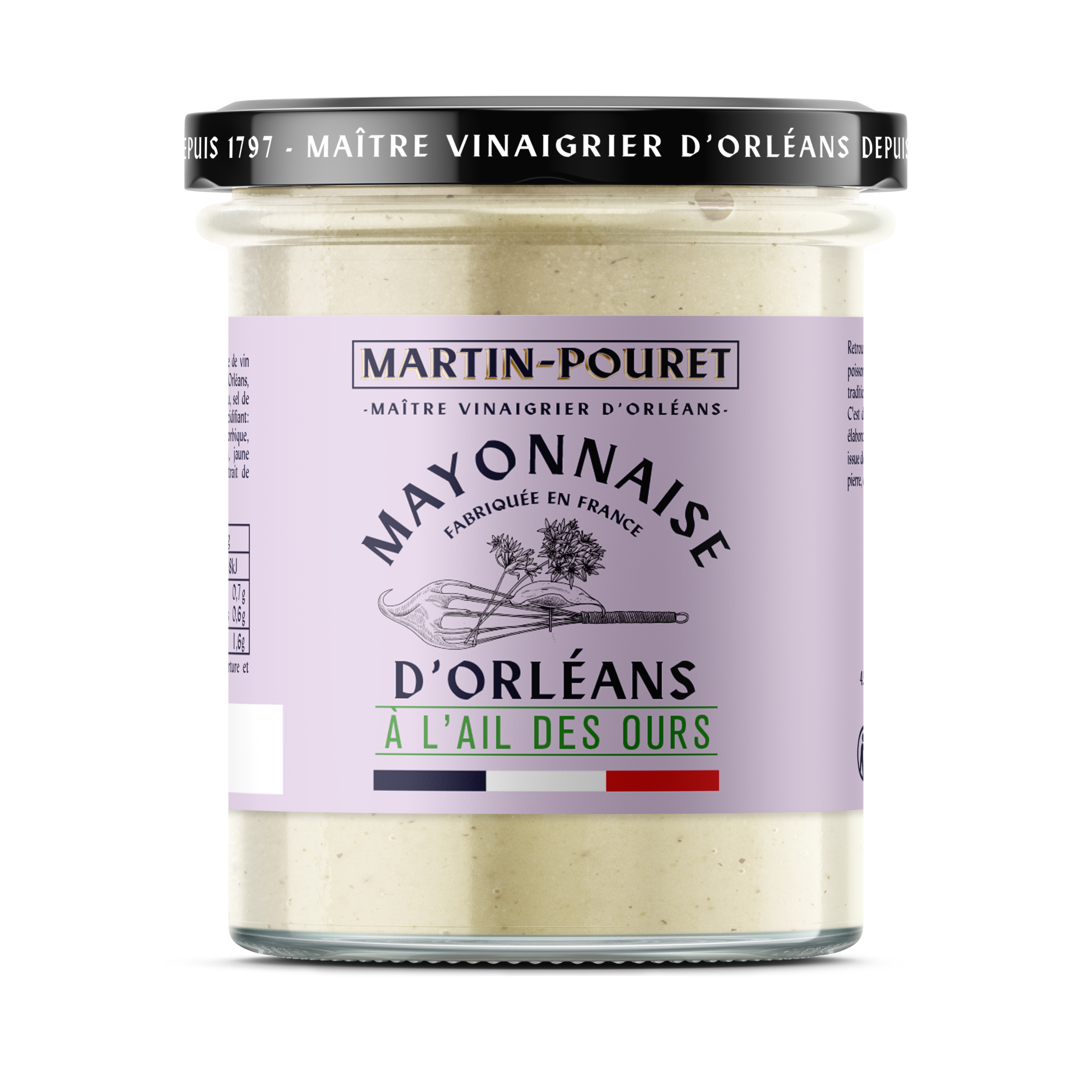 Maioneză cu usturoi, 170 g, Martin Pouret, Franța