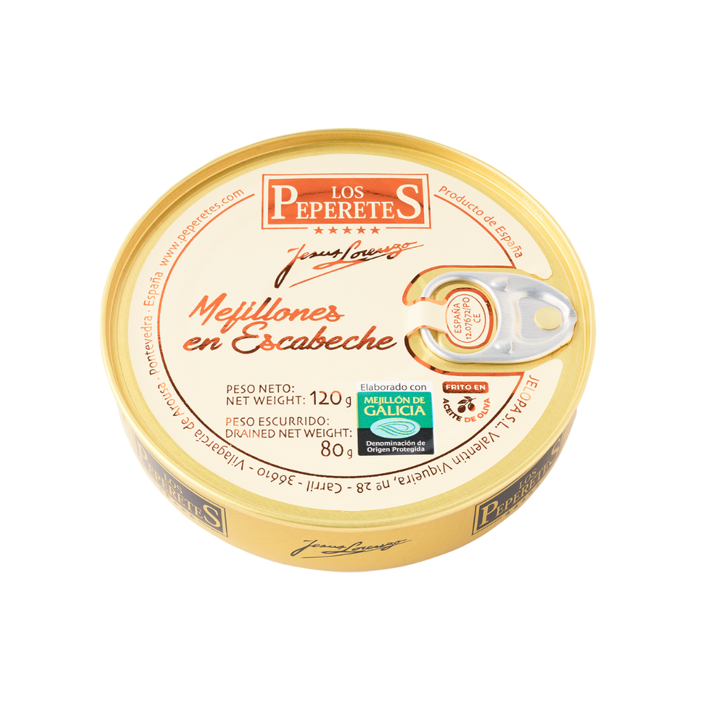 Midii murate 12-14 bucăți - 120gr los Peperetes