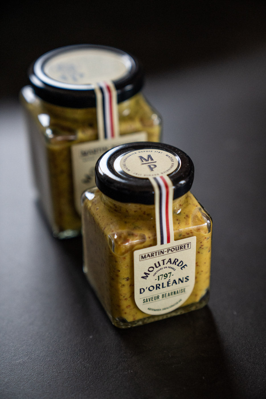 Muștar aromă Béarnaise, 95 g, Martin Pouret, Franța