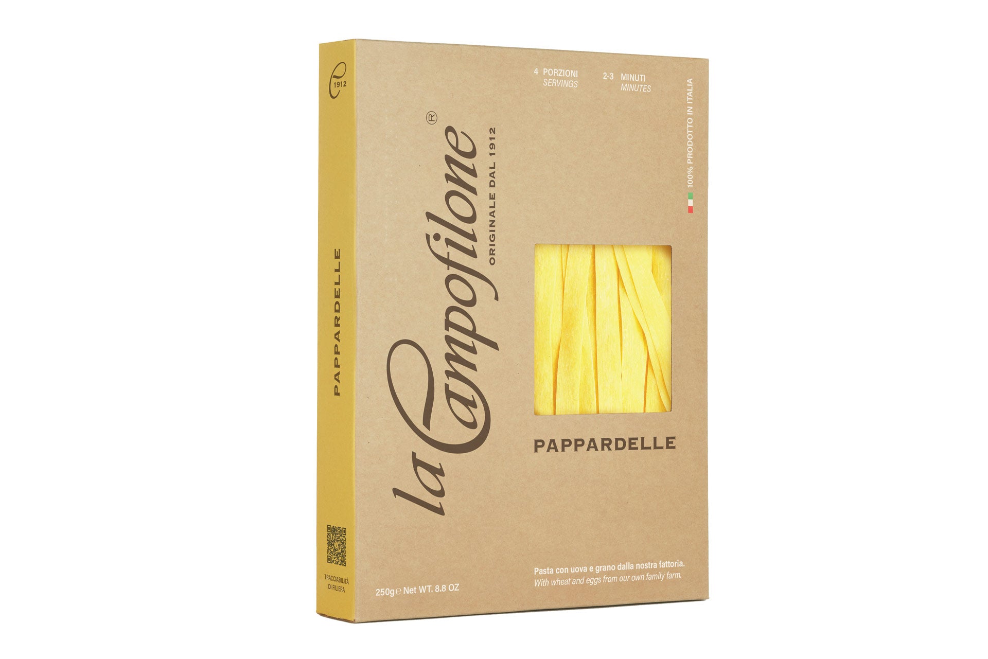 Paste Pappardelle, 250 gr - La Campofilone