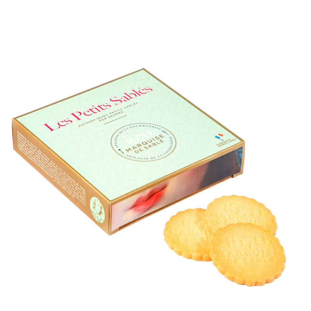 Biscuiți Sablés natur cu unt proaspăt, 100 g, Le Sablésienne, Franța