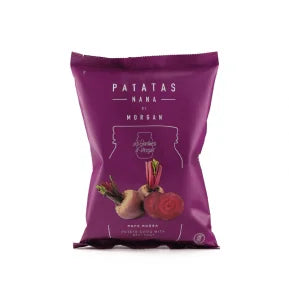 Chipsuri cu sfecla rosie(reteta lui Morgan), 40gr Patatas Nana