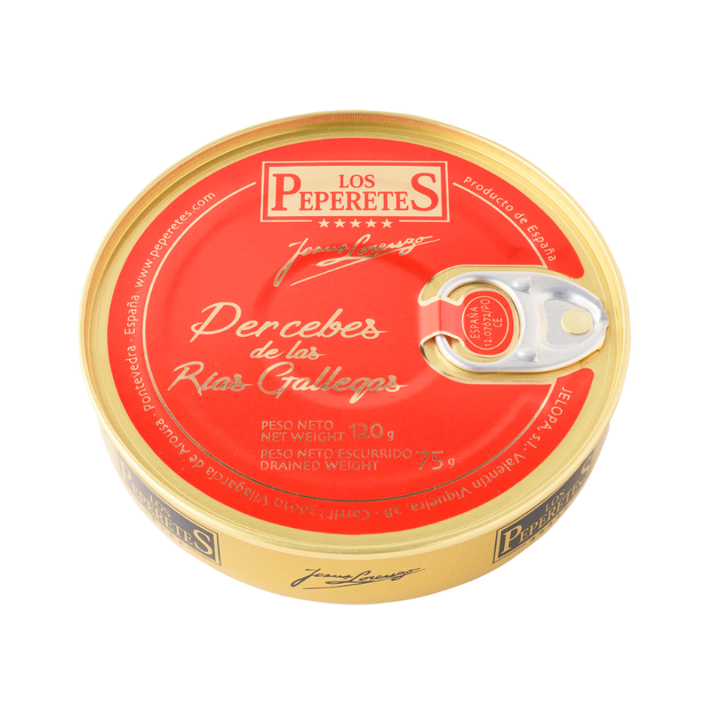 Scoici galiciene "Percebes" - 120gr Los Peperetes (raritate producător)