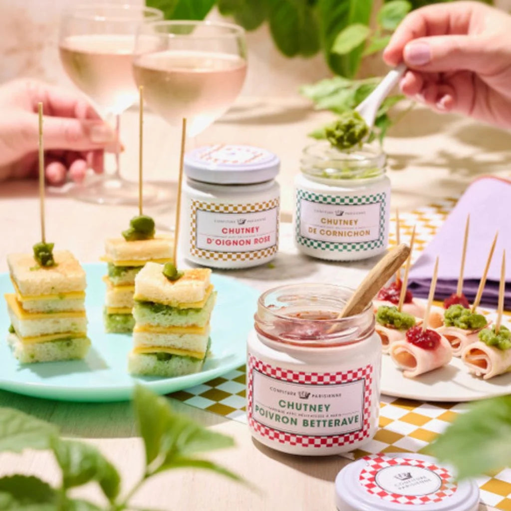 Chutney de Cornichon/Castravete – Sos Gourmet Dulce-Acrișor, 100gr Confiture Parisienne