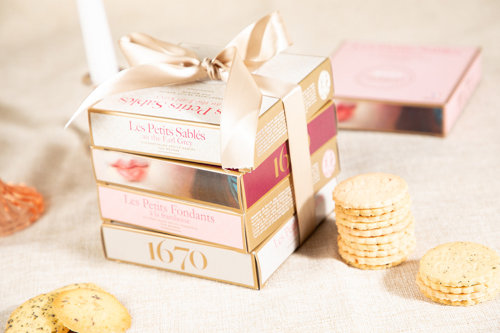 Biscuiți Sablés cu ciocolată, 100 g, Le Sablésienne, Franța