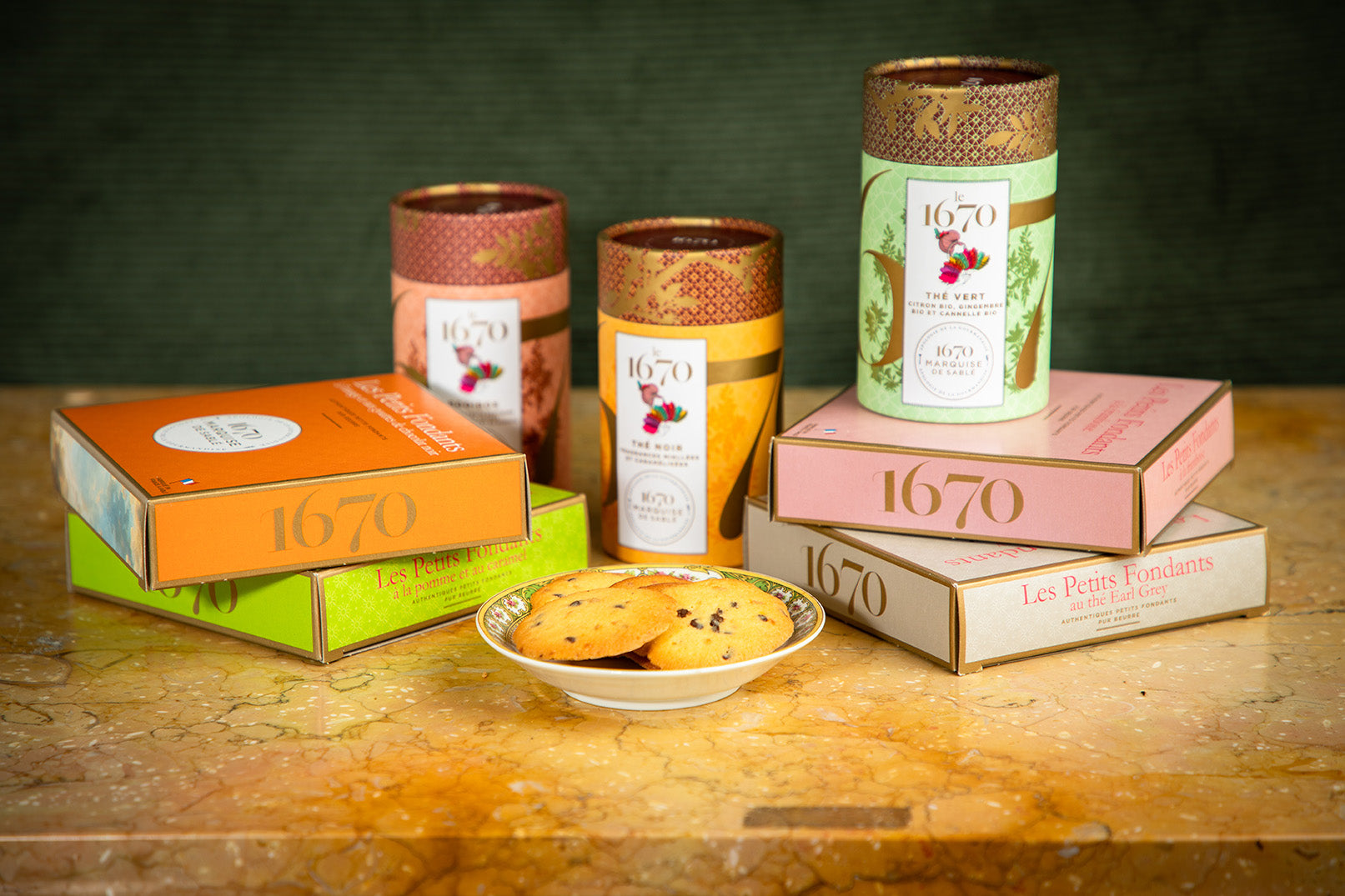 Biscuiți Sablés cu bucăți de zmeură, 100 g, Le Sablésienne, Franța