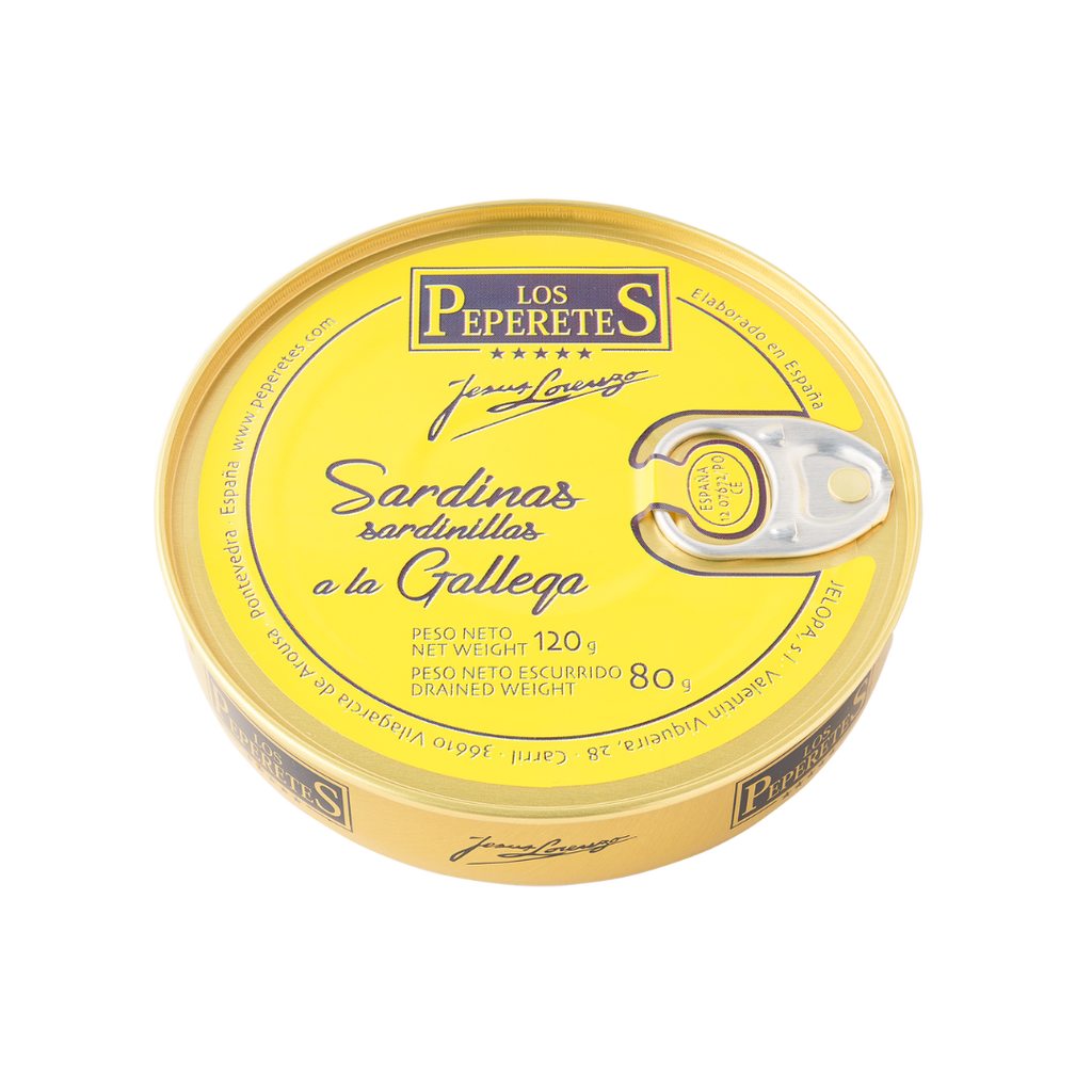 Sardine în stil galician - 120gr Los Peperetes