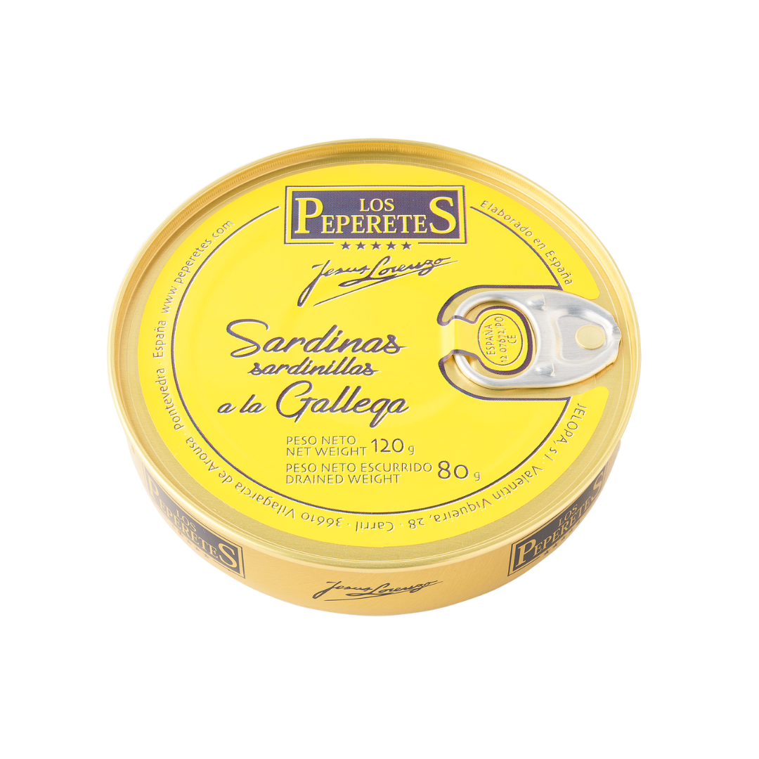 Sardine în stil galician - 120gr Los Peperetes