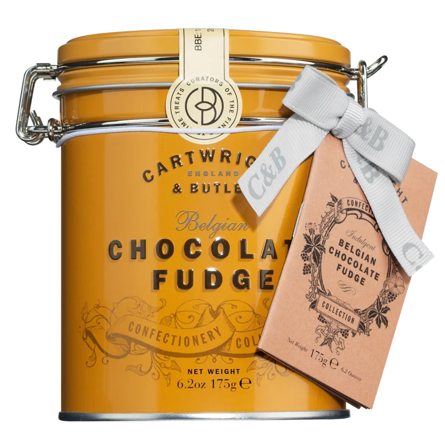 Fudge de ciocolată, cutie - 175gr CARTWRIGHT & BUTLER