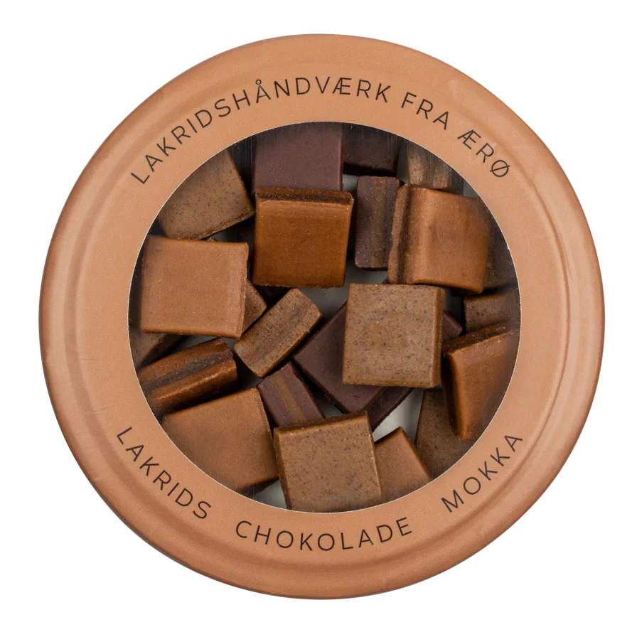 Bomboane de lemn dulce cu ciocolată și mocha - 125gr HATTESENS KONFEKTFABRIK