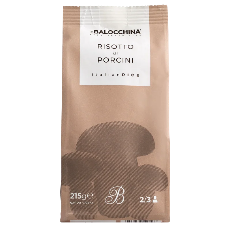 Mix pentru risotto cu ciuperci porcini, 215gr La Balocchina