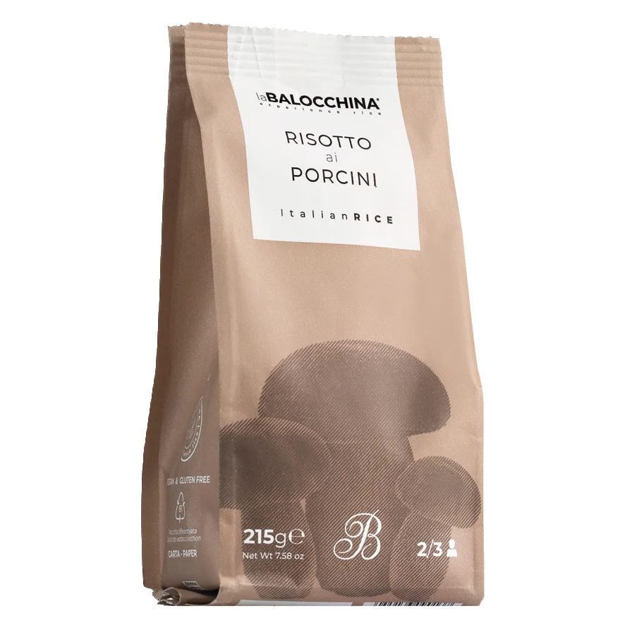 Mix pentru risotto cu ciuperci porcini, 215gr La Balocchina