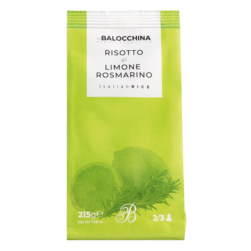 Mix pentru risotto cu lămâie și rozmarin, 215gr La Balocchina