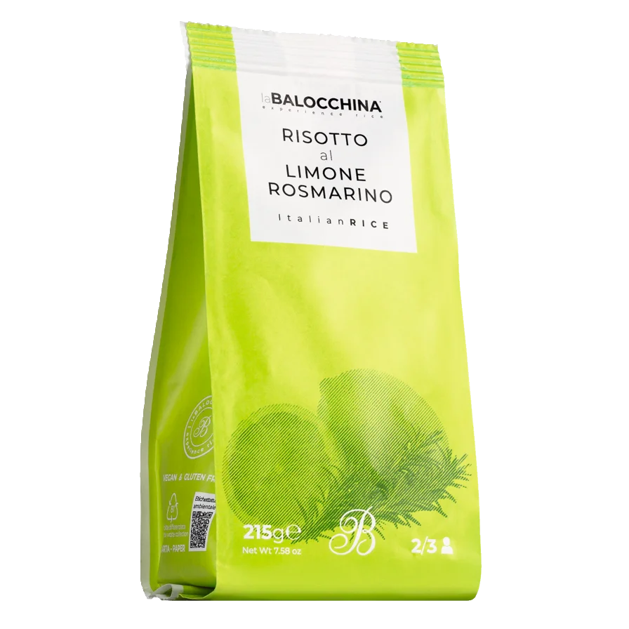 Mix pentru risotto cu lămâie și rozmarin, 215gr La Balocchina